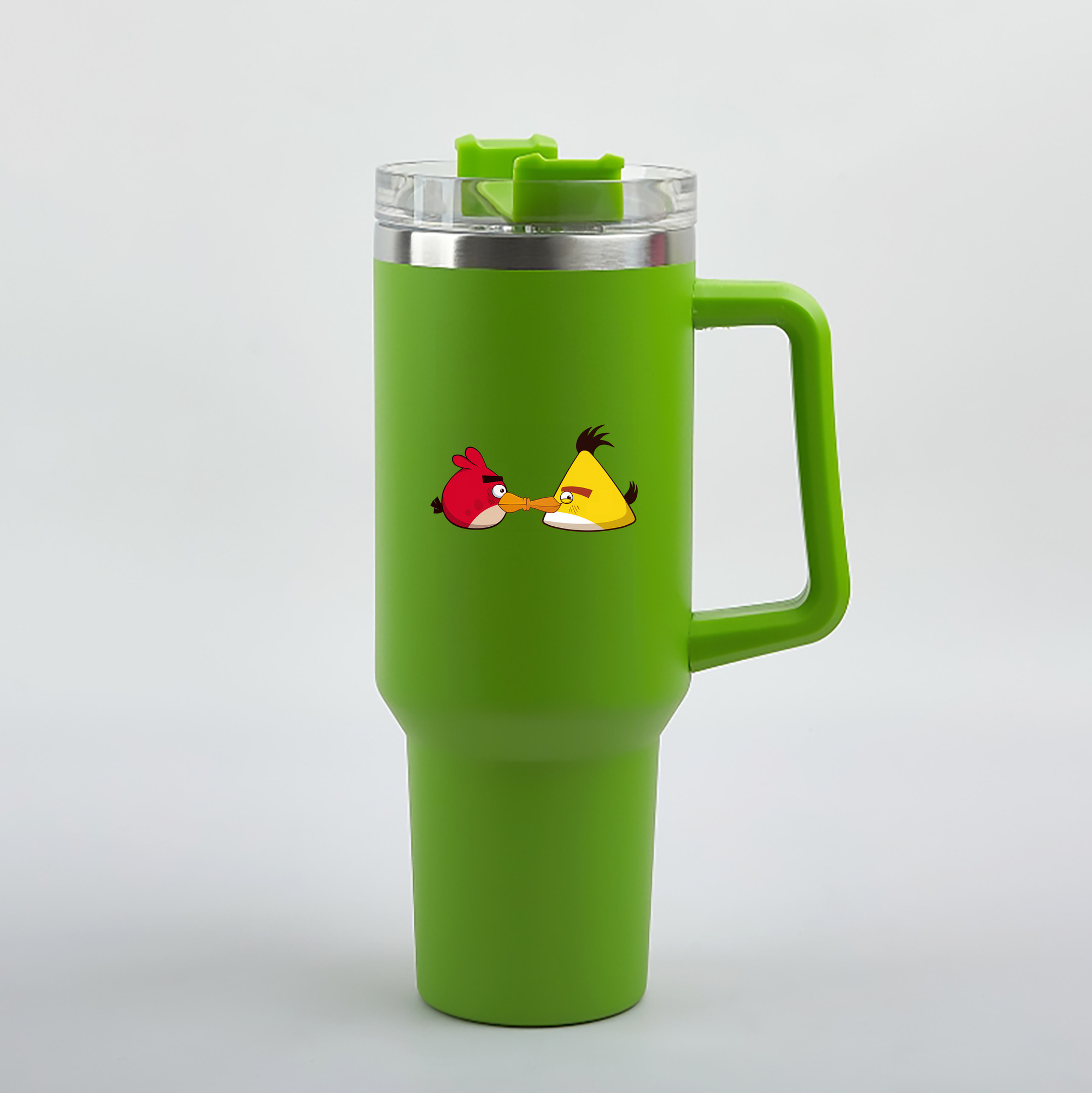（画像用） Angry Birds アングリーバード 1200mL車用タンブラー（カラープリント）